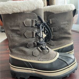 Sorel Caribou Snow Boots Waterproof Women’s SZ 8 NL1005-051  Exc. Cond